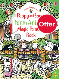 Poppy and Sam's Farm Animals Magic Painting Book