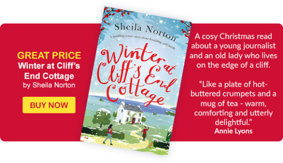 Winter at Cliff's End Cottage by Sheila Norton
