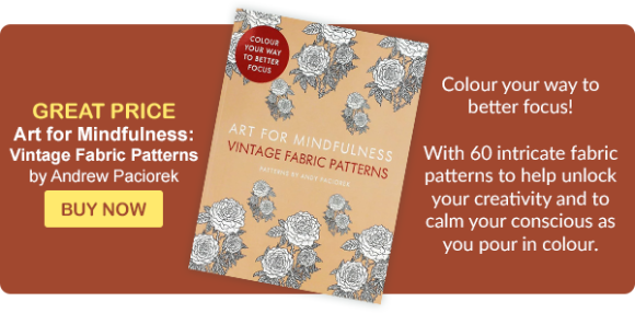 Art for Mindfulness: Vintage Fabric Patterns by Andrew Paciorek