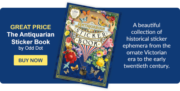The Antiquarian Sticker Book by Odd Dot