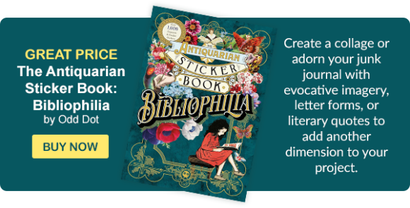 The Antiquarian Sticker Book: Bibliophilia by Odd Dot